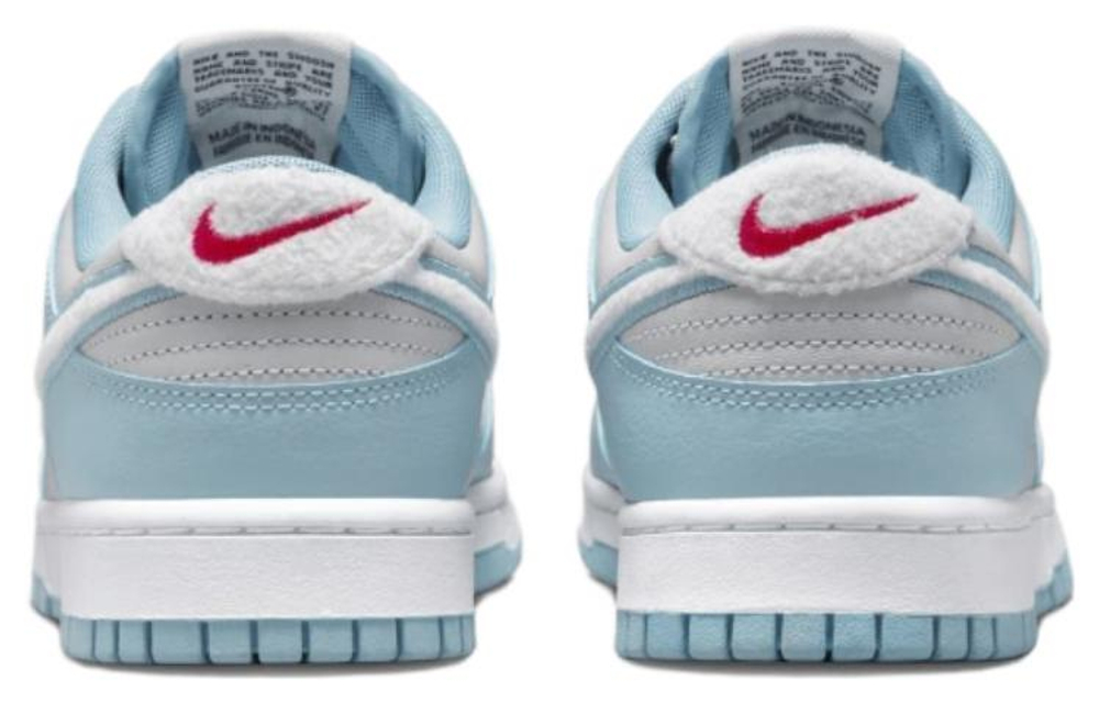 Nike Dunk Low 'Fleece Swoosh Light Blue'