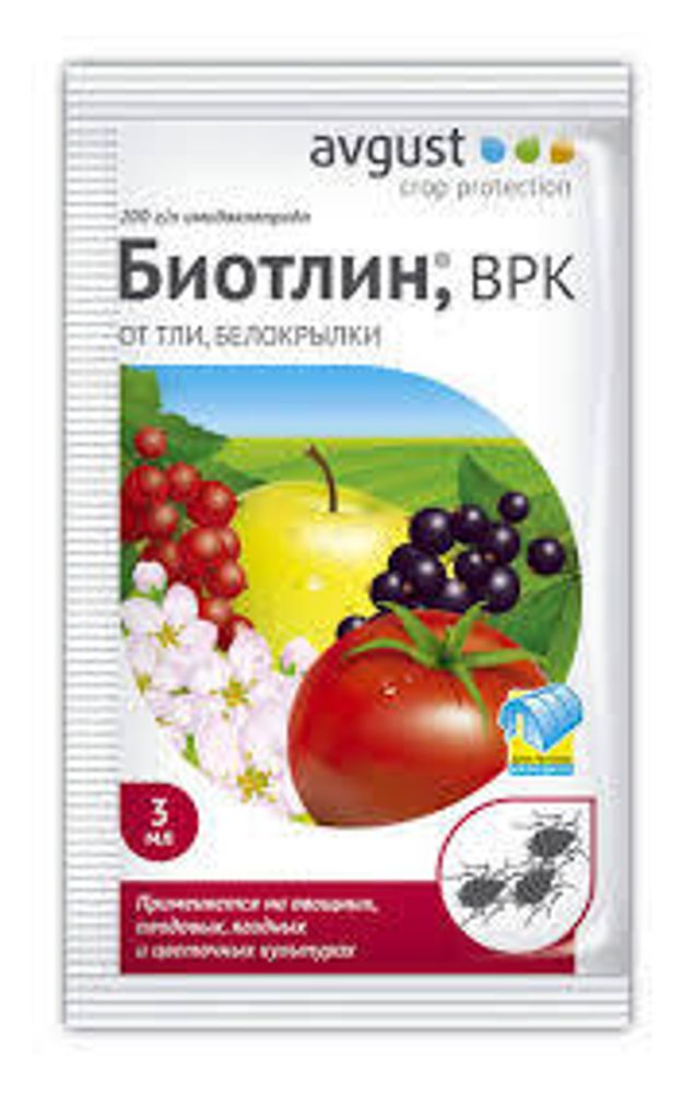 Биотлин (ампула 3 мл) от тли и белокрылки