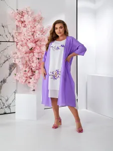 Платье с кардиганом УК-1167-3 Fabrika