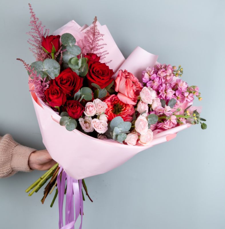 Букет "Сердце матери"