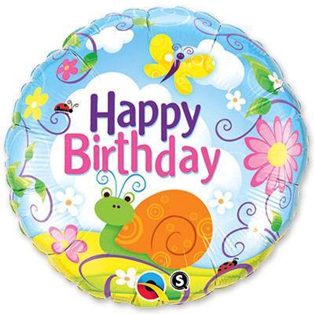 П 18" HB Насекомые садовые красочные