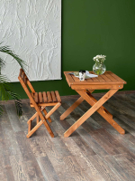 Набор мебели DYATEL раскладной Дятел 3 уп (1 уп Стол, 2 уп Стул)