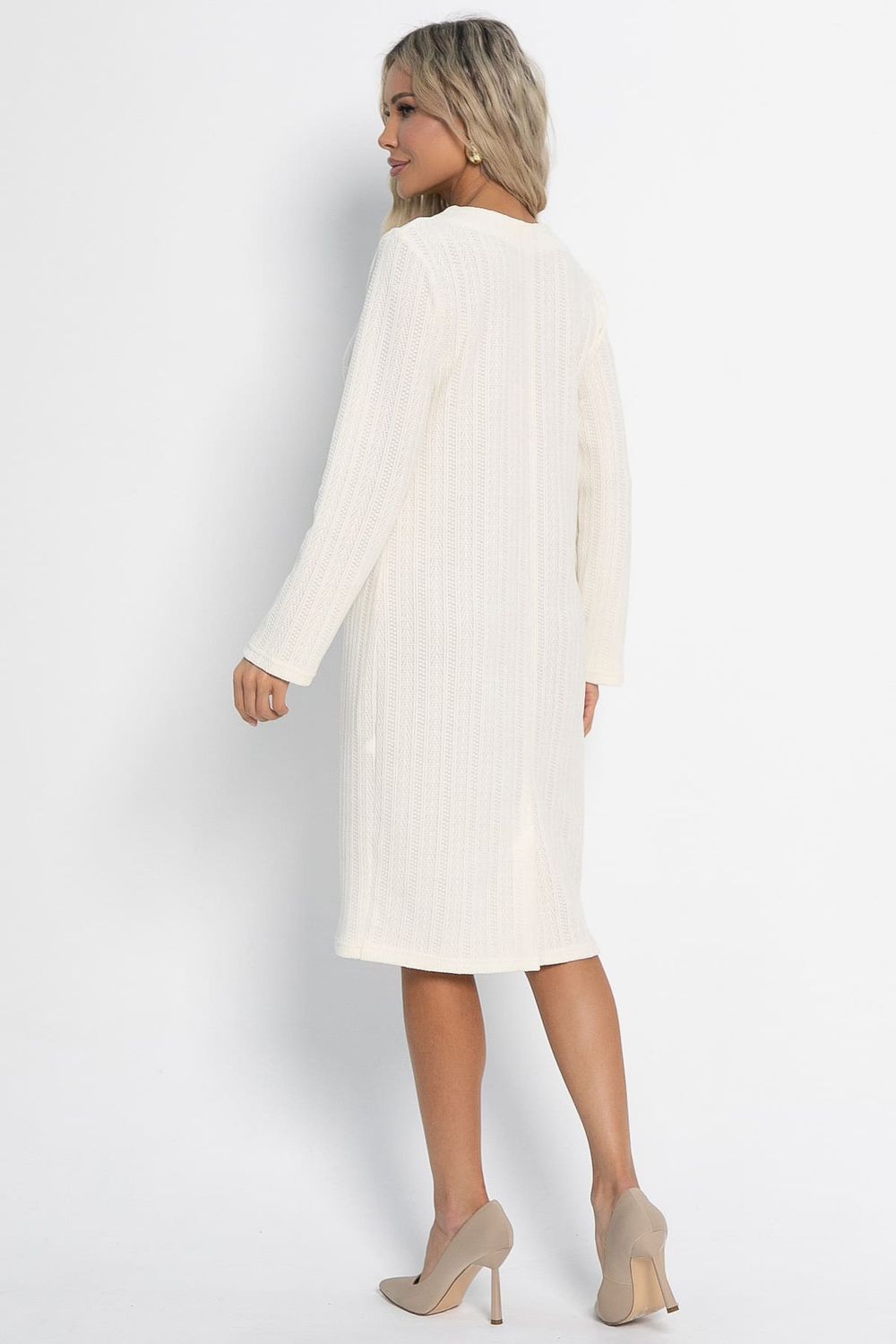 Платье трикотажное Портофино (молочное) П15026-25М LT Collection
