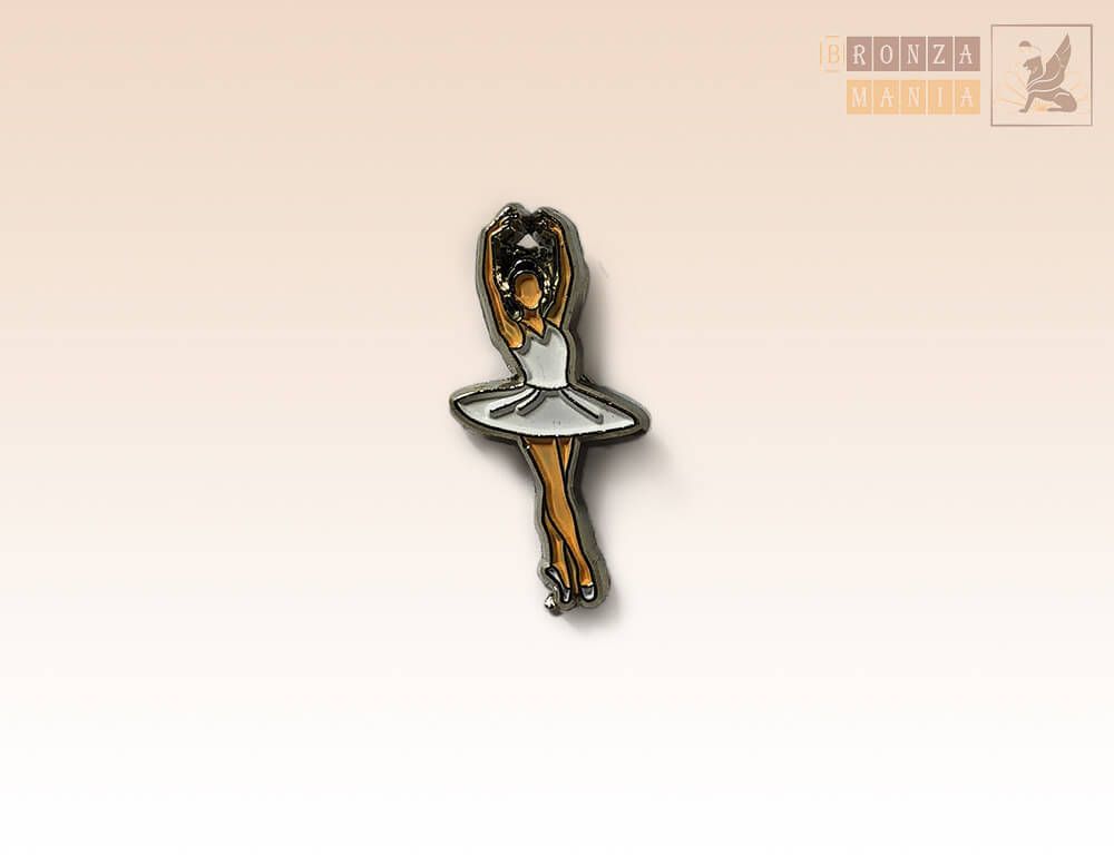 значок Балерина