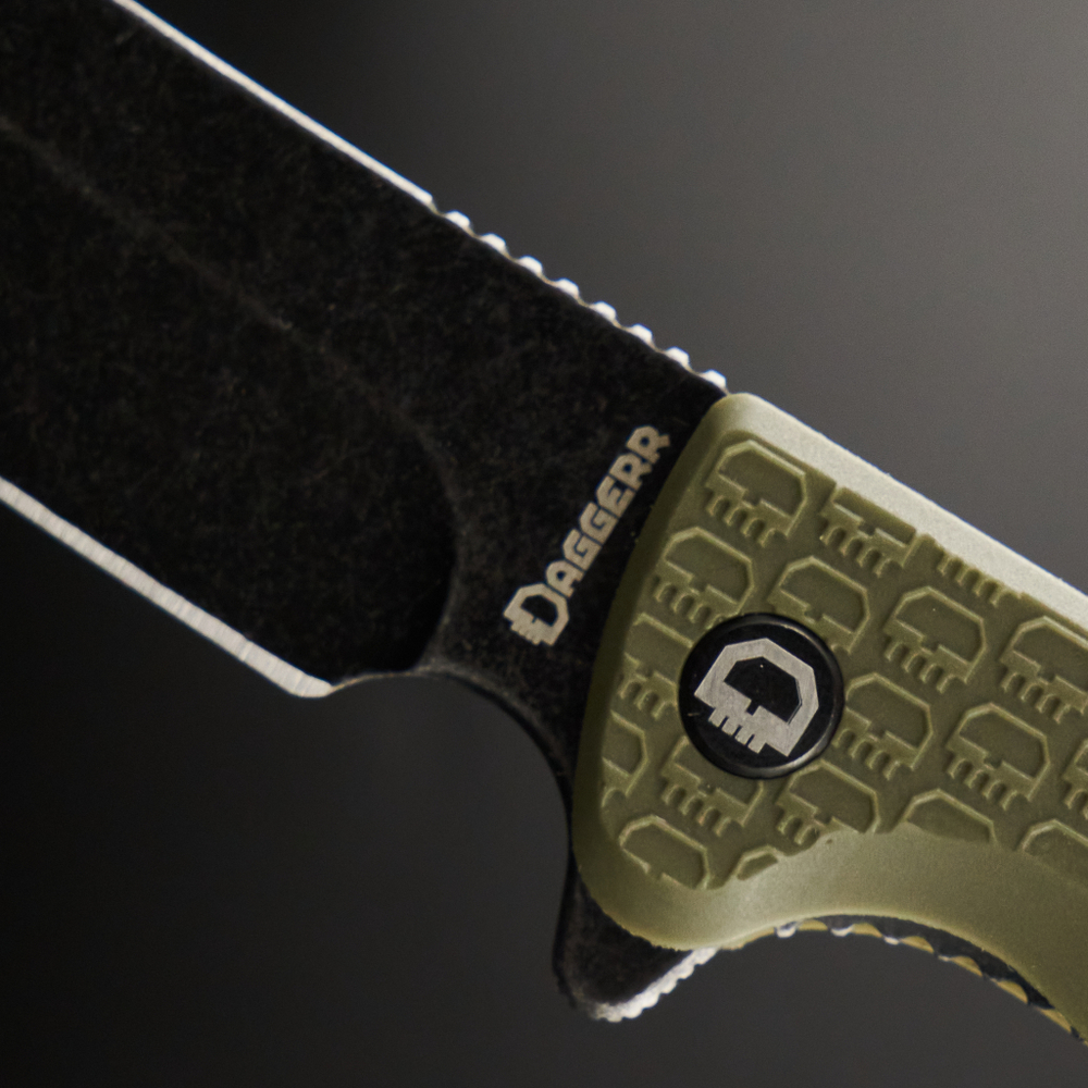 Нож складной DAGGERR Tesak Olive BW DL