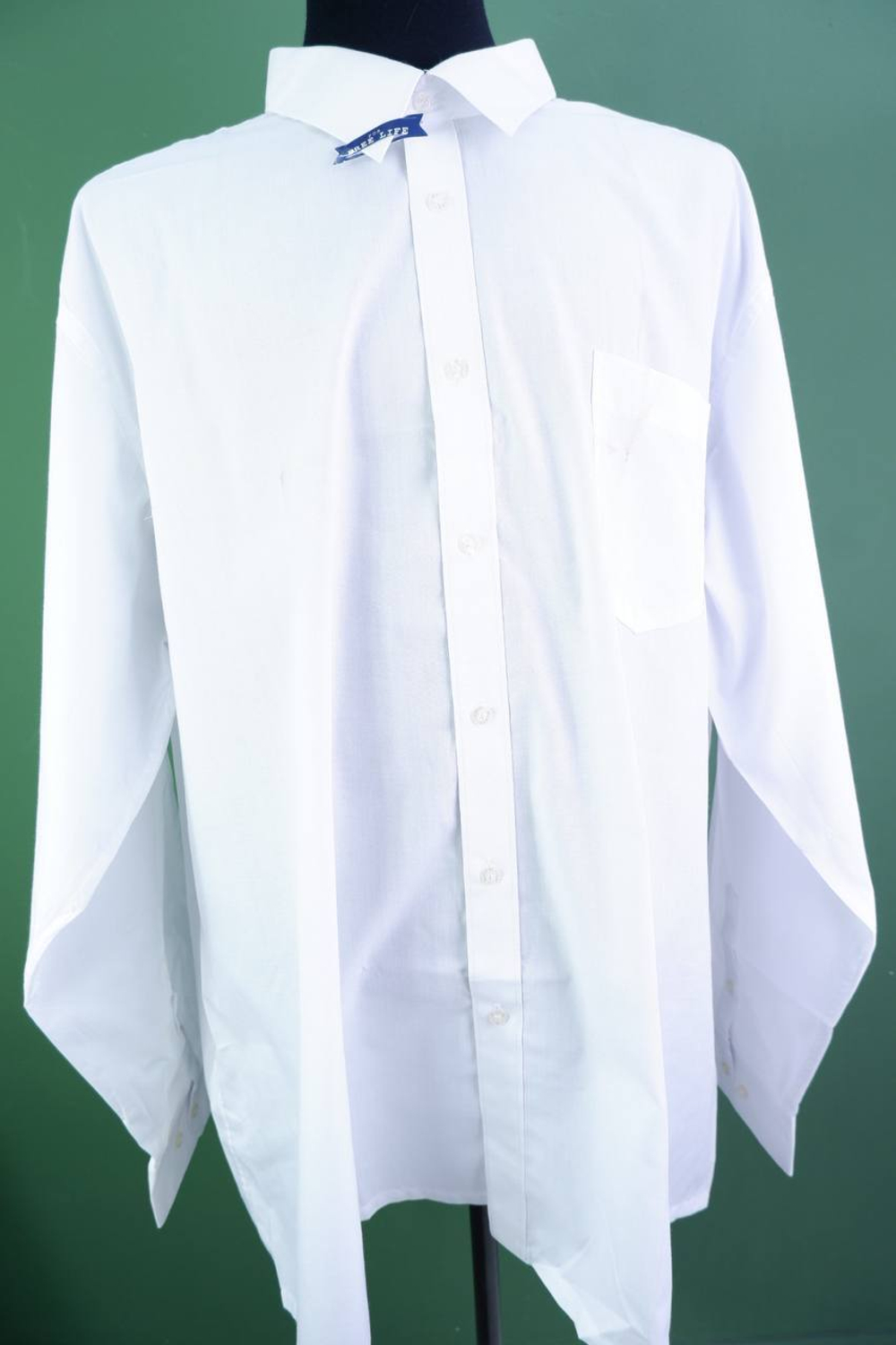 Рубашка мужская, классическая, по замерам 70 размер