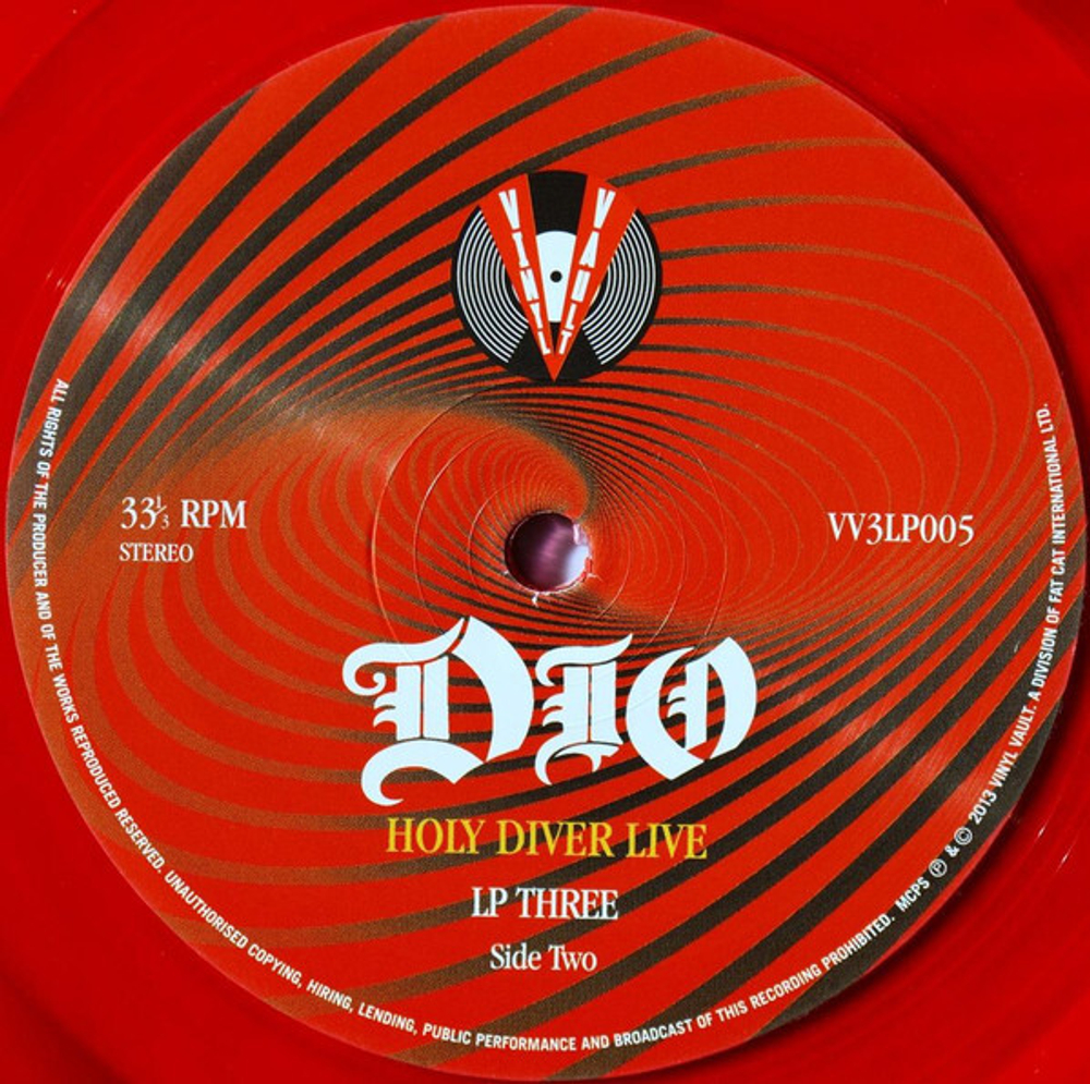 Dio / Holy Diver Live (Coloured Vinyl)(3LP)
