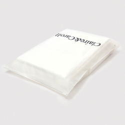 Постельное белье 2 спальное евро Сlaire&Caroll Frame белое с темно-серым