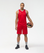 Майка баскетбольная PerformDry Division Star, красный