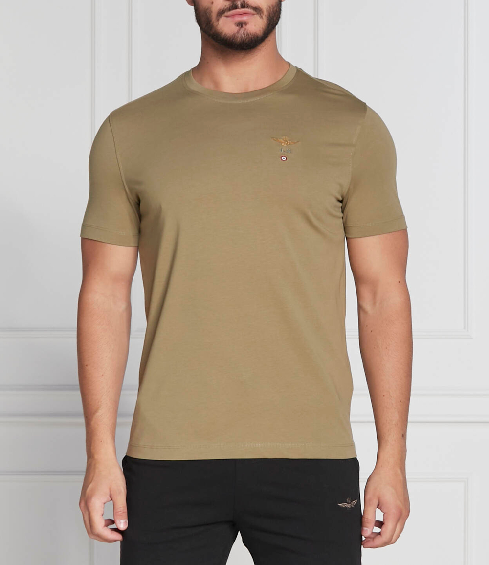 футболка Aeronautica Militare - оливковый (TS1580J372)