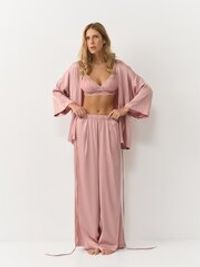 Комплект в пижамном стиле "Пыльная роза" женский