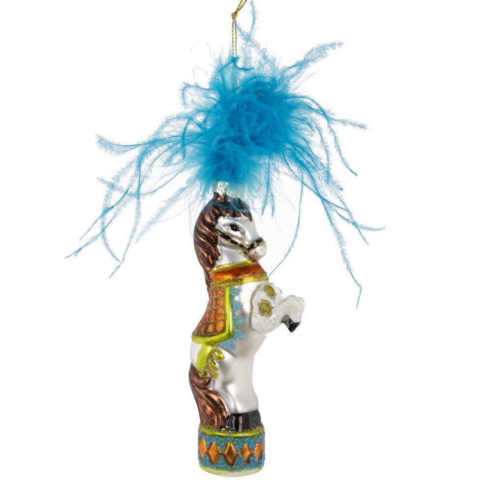 GAEM Украшение новогоднее "Лошадка", L5 W3 H15 см, 3в.