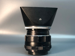 Super-Takumar 50/1.4, царапина на задней линзе