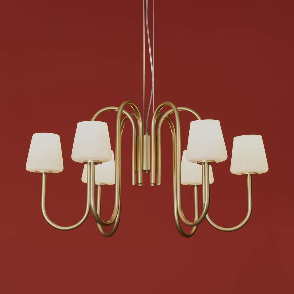 Подвесная люстра Freya Jade FR2039PL-06G