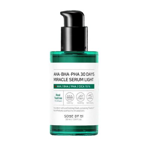Some By Mi AHA BHA PHA 30 Days Miracle Serum Light легая кислотная сыворотка с AHA, BHA, PHA - кислотами