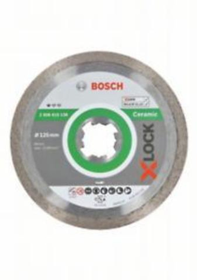 Круг алмазный 125 мм BOSCH Standart Ceramic X-LOCK 2608615138