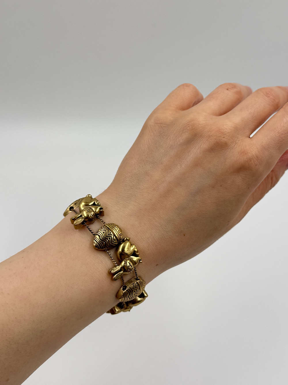 Браслет Пасхальные кролики