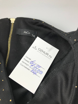 Платье M&Co в горошек 44 размер