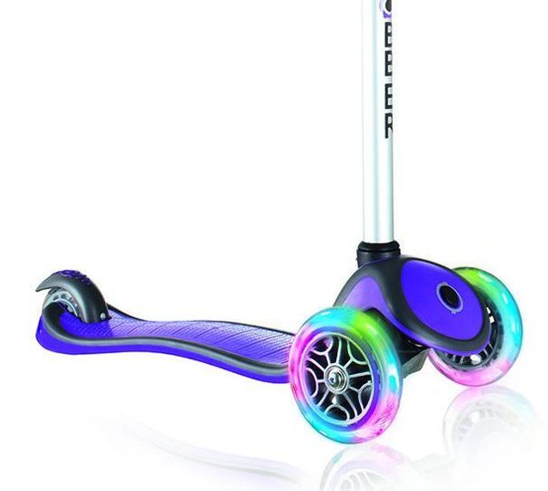 Трехколесный самокат Globber PRIMO PLUS LIGHTS