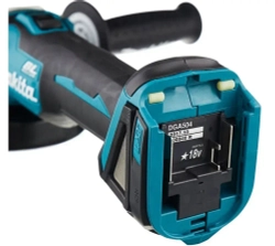 Угловая шлифмашина Makita DGA504RF 18В LXT 125мм. 8500 об/мин. (1АКБ 3Ач, З/У, кейс)
