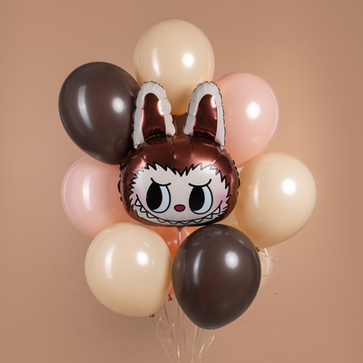 Сет шаров «Лабубу коричневый»