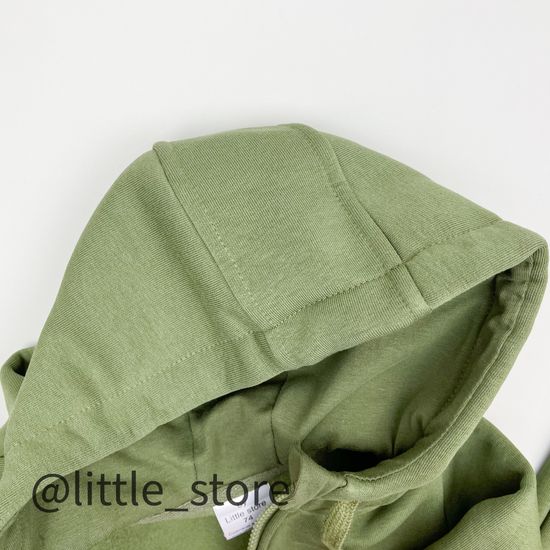 Комплект из футера с начесом "New one" Хаки