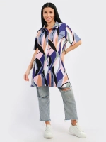 Туника-рубашка хлопок большие размеры