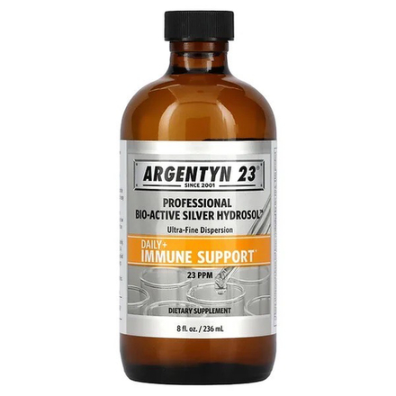 Sovereign Silver, Argentyn 23, Professional Bio-Active Silver Hydrosol, 236 ml