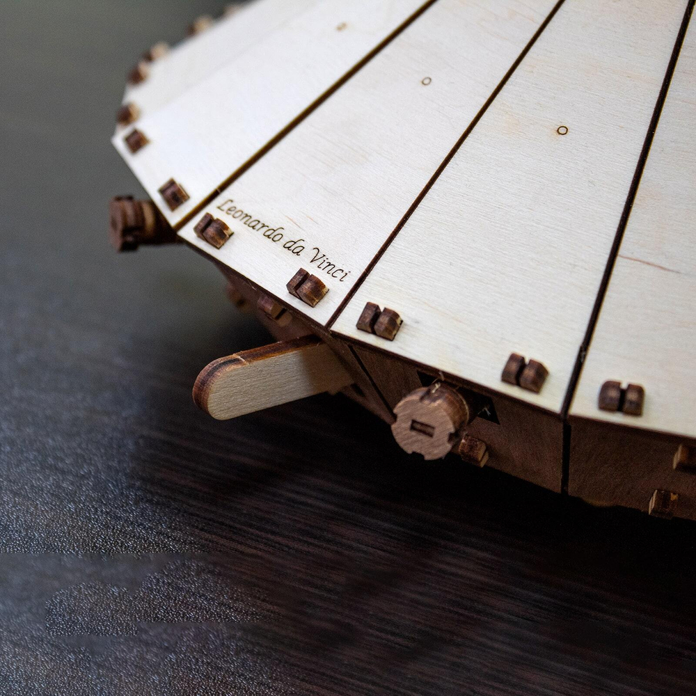 Деревянный конструктор Танк Да Винчи (EWA)