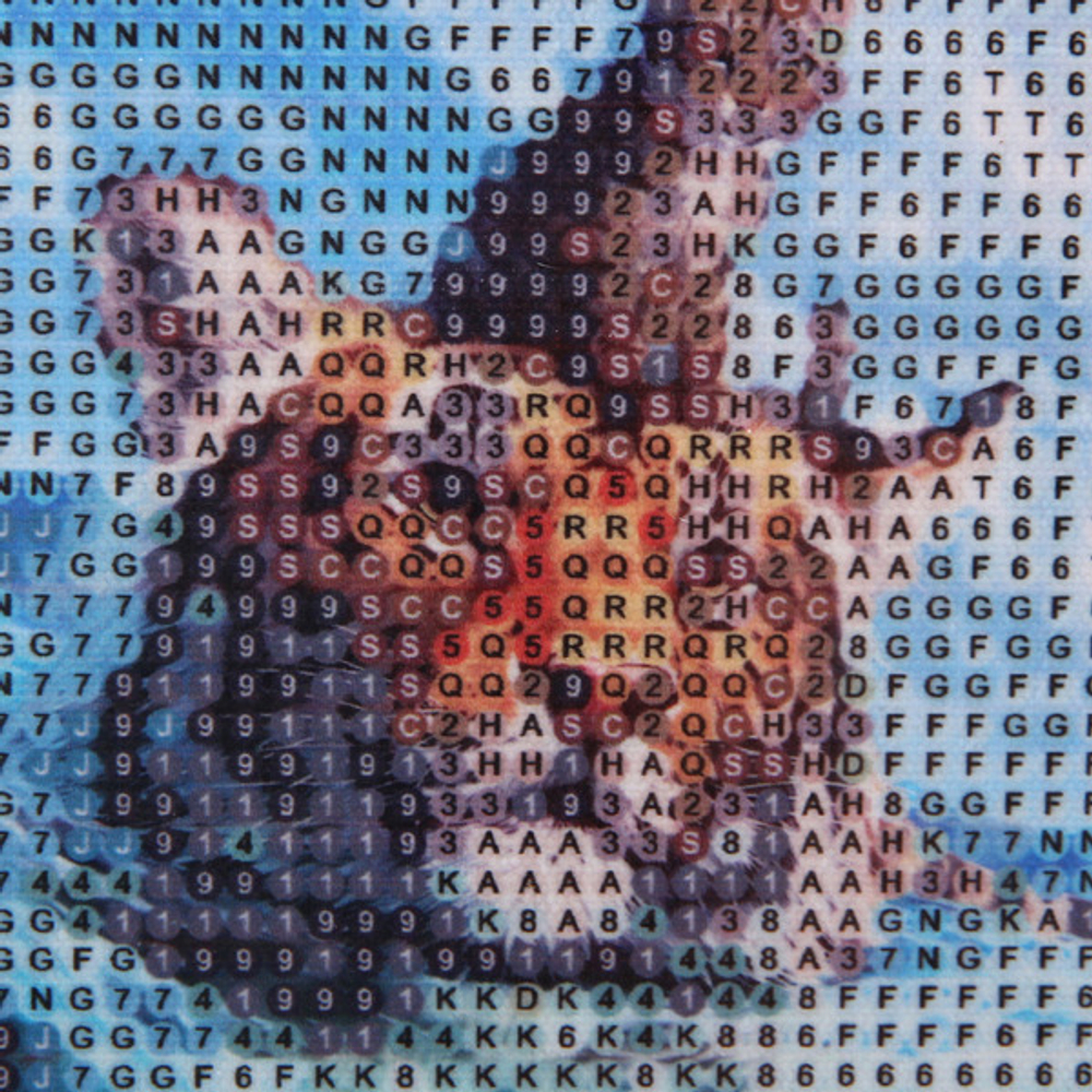 Алмазная мозаика на подрамнике с полным заполнением «МИР ЯРКИХ КРАСОК», морское приключение, 20*20см