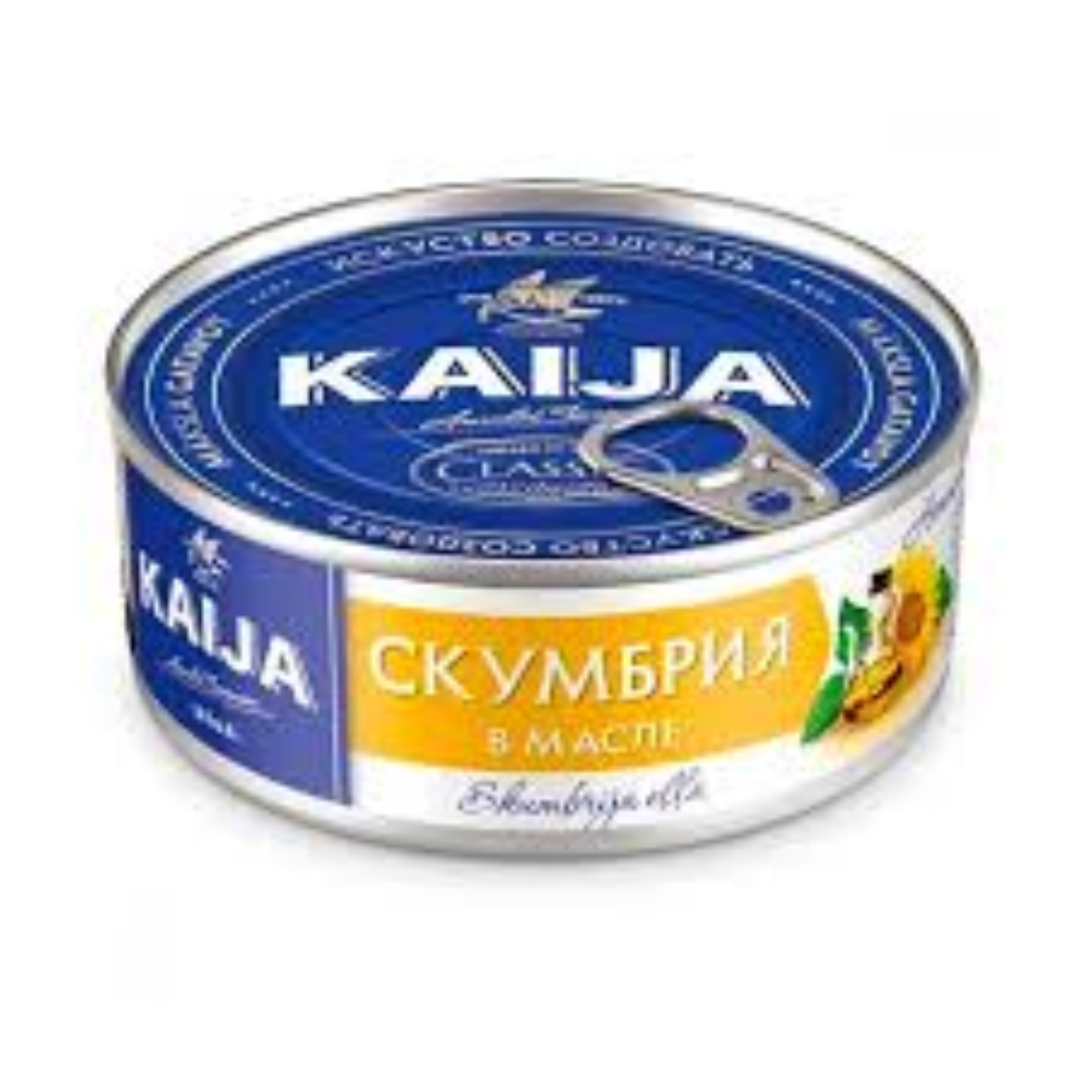 Скумбрия  KAIJA в масле 240 гр