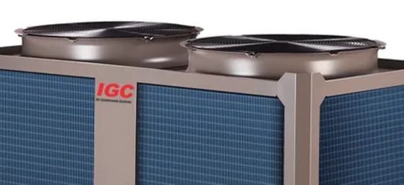 Чиллер с воздушным охлаждением IGC IMBX-F130A/NB — (2)