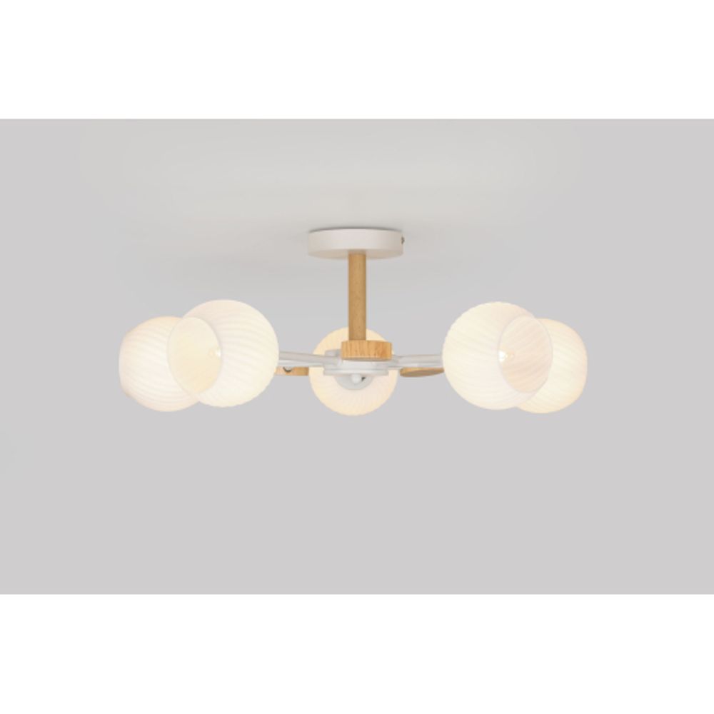Люстра Rivoli Chiara 9180-305 5 х Е27 60 Вт модерн | Rivoli