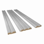 Стеновая реечная панель Альберо, Бетон Светлый, 120*16*2750 мм