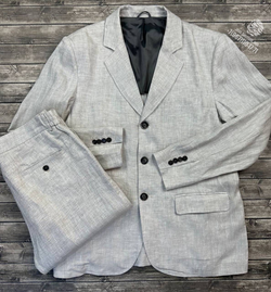 Льняной костюм Brunello Cucinelli