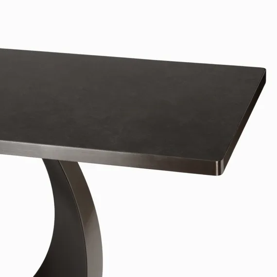 Консоль Optional Modern 150х86 см, темно-серая керамика