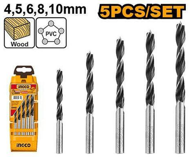 Набор сверл по дереву 5 шт. SUPER INGCO AKD5058