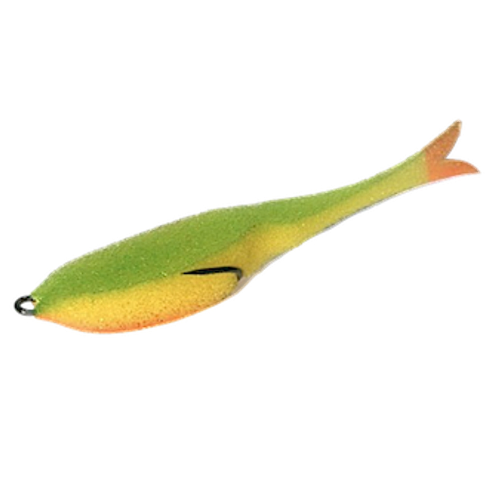 Рыбка поролоновая Яман Y-DM105-21 105мм цвет 21UV  5шт На двойнике Devious Minnow