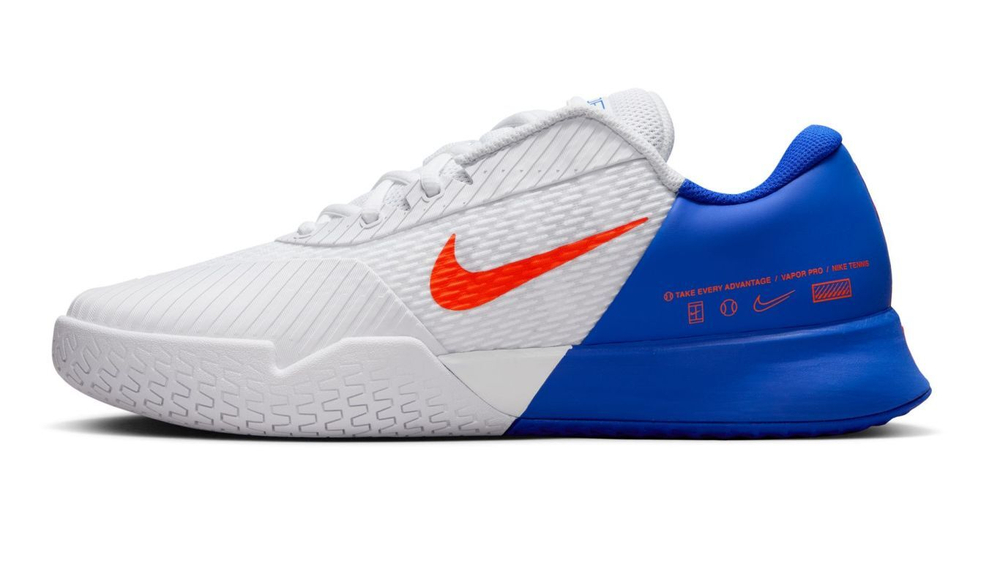 Мужские кроссовки теннисные Nike Zoom Vapor Pro 2 - белый