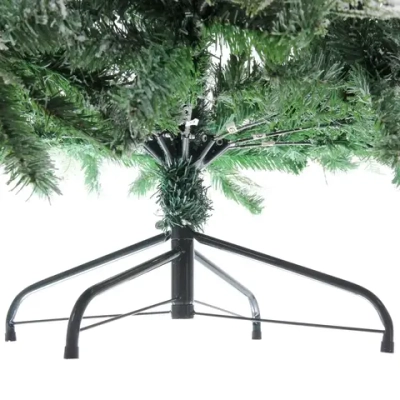 Ёлка «Таинственный лес» 180 см, (780 веток), ПВХ,леска,резина шишки, белое напыление