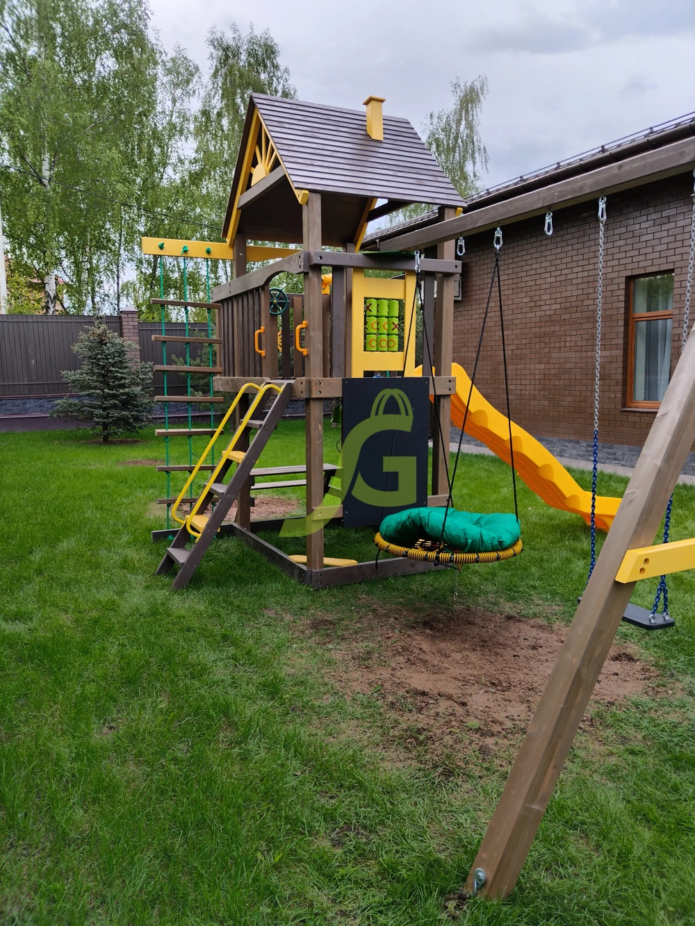 Детская площадка Шато (Дерево) (мод.2)