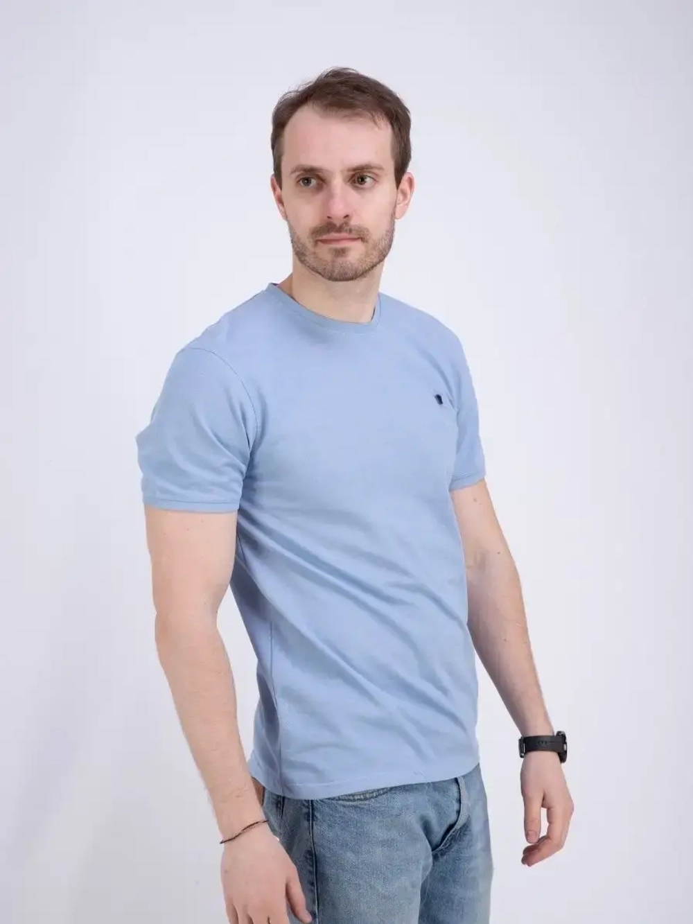 Футболка мужская Турция однотонная