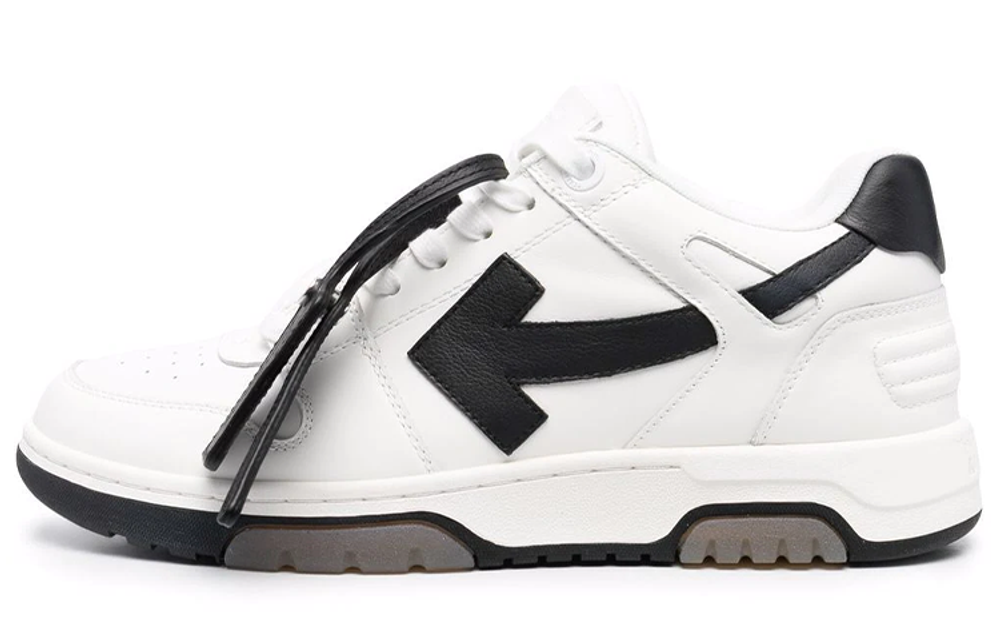 OFF-WHITE Out of Office casual low-cut fashion sneakers men's white