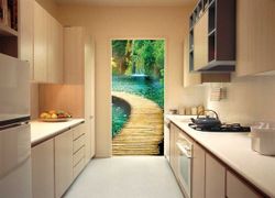 Дорожка к водопаду 97x204 см, люкс