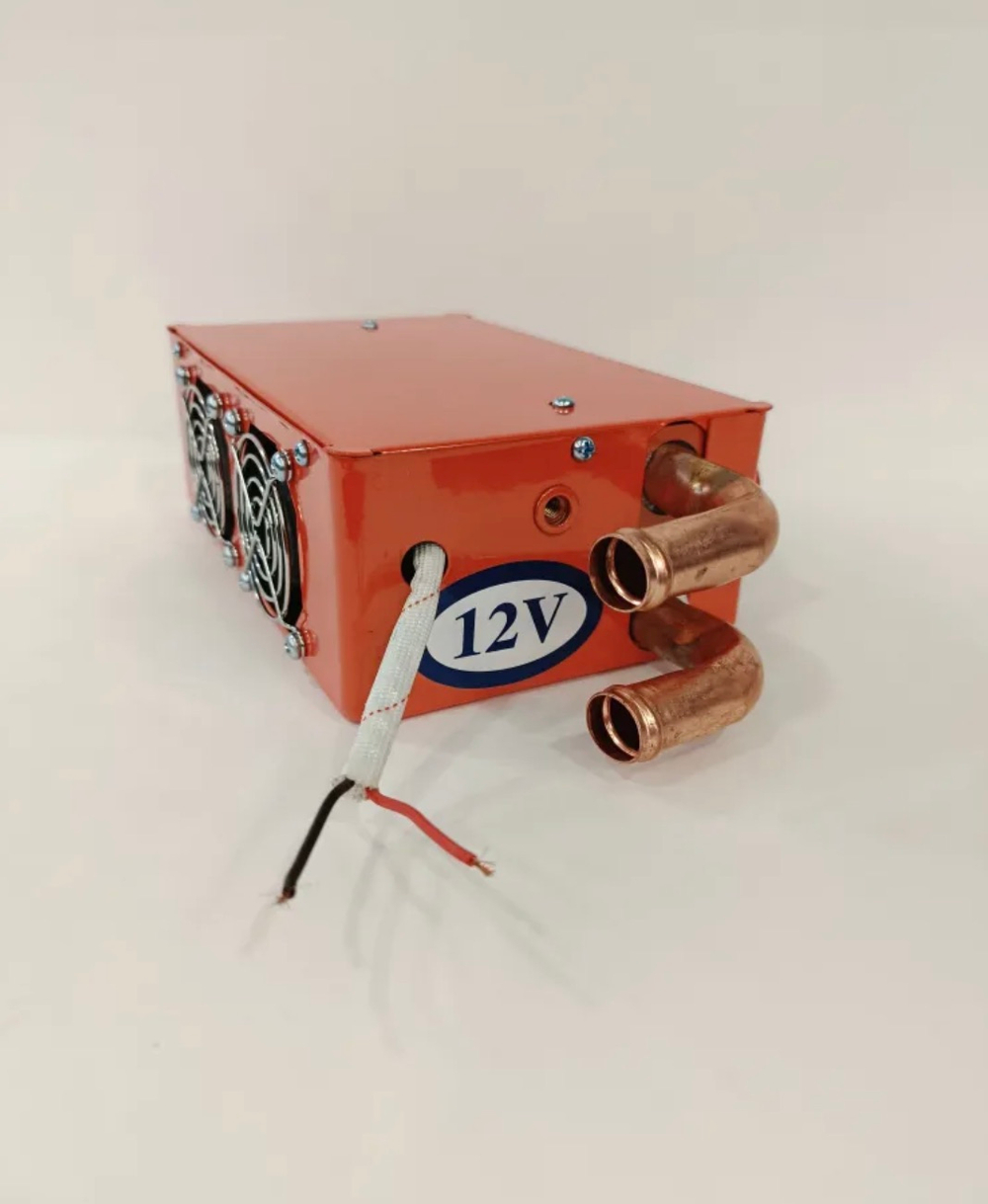 Печка (12 вольт, 3 секции) доп. прогрева салона 3/0 - 3 отверстия ( 3 СЕКЦИИ печь отопитель ) **