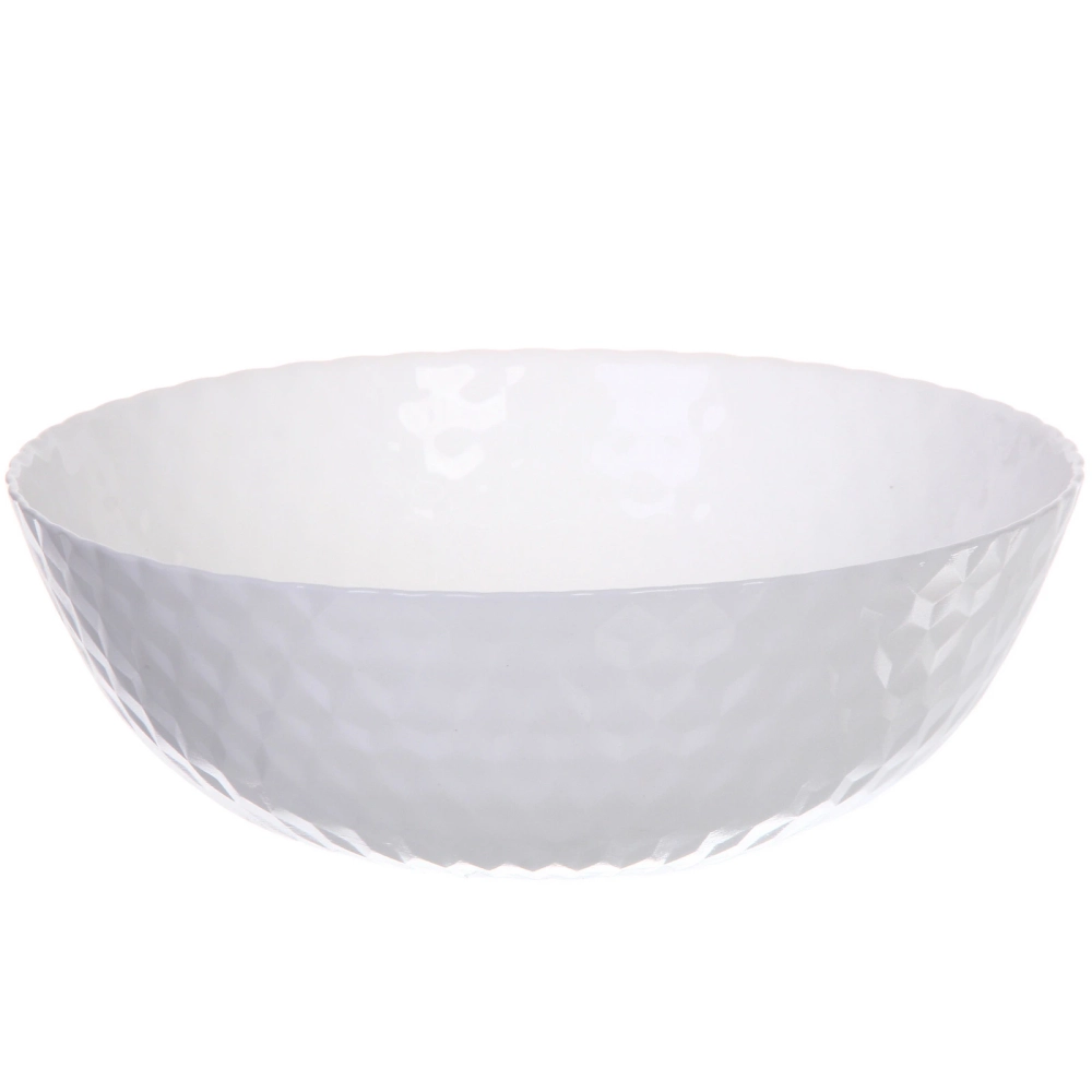 Салатник «White magic» 20*7см стеклокерамика Ромбы