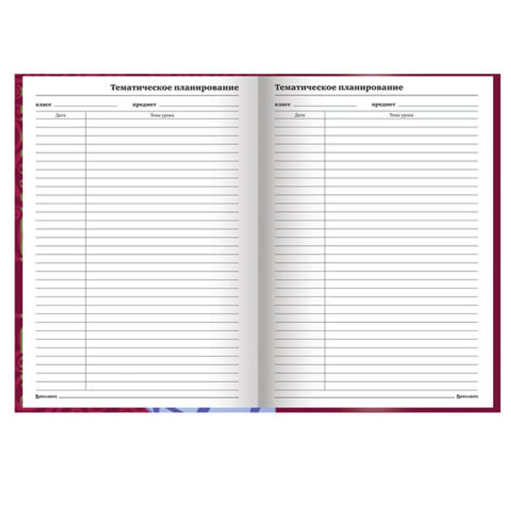 Ежедневник учителя специализированный А5 (215х145 мм), твердая обложка, 144 л., BRAUBERG, "ГЛОБУС", 129233