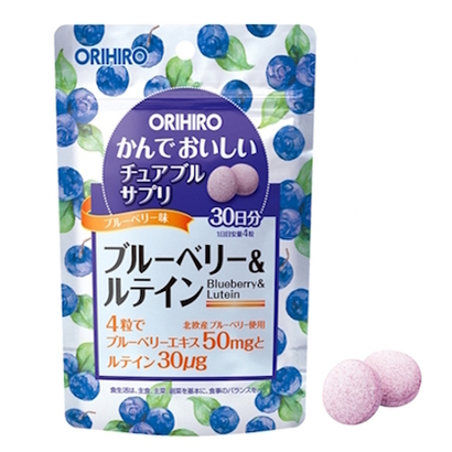 Витамины для зрения Черника и Лютеин от компании ORIHIRO