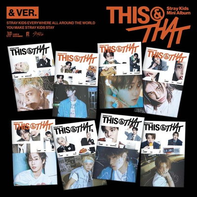 Альбом Stray Kids - THIS & THAT (& VER.) (Подарок от APPLE MUSIC)