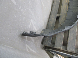 Юбка заднего бампера Kia Sportage 4 (QL) 16-18 Б/У Оригинал 86612F1000